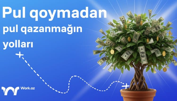 Pul qoymadan pul qazanmaq olarmı?
