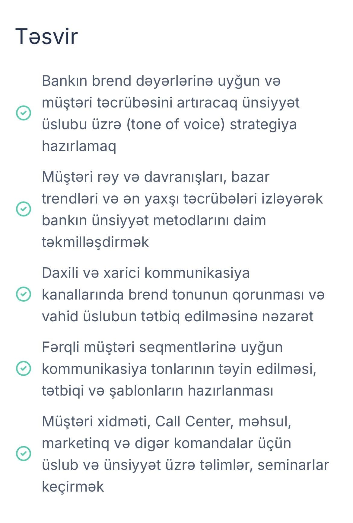 Tone of Voice - Ünsiyyət üslubu mütəxəssisi kimdir?