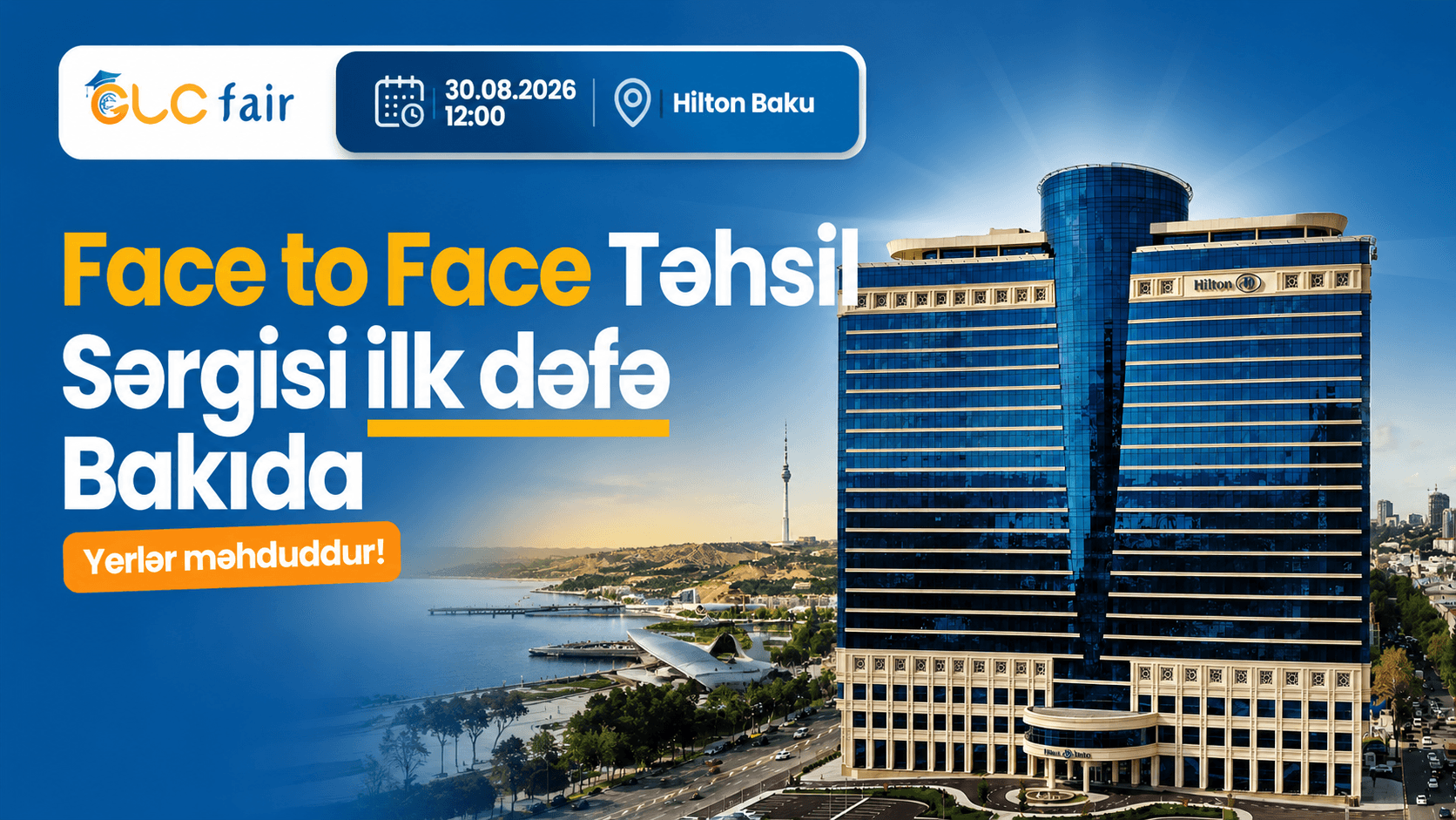 GLC Fair - Face to Face Təhsil Sərgisi Bakıda!