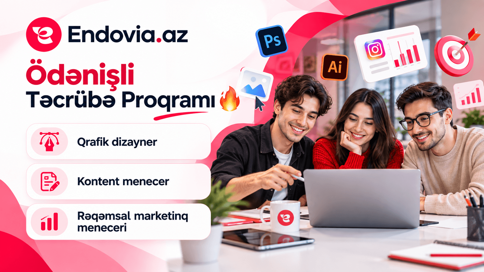 Endovia.az Ödənişli Təcrübə Proqramı Elan Edir