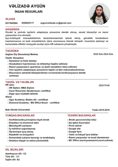 Aygün Vəlizadə