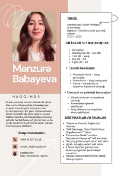 Mənzurə Babayeva