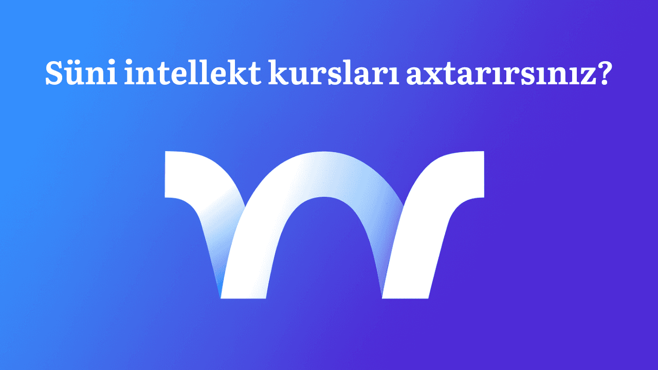 Süni intellekt kursları axtarırsınız?