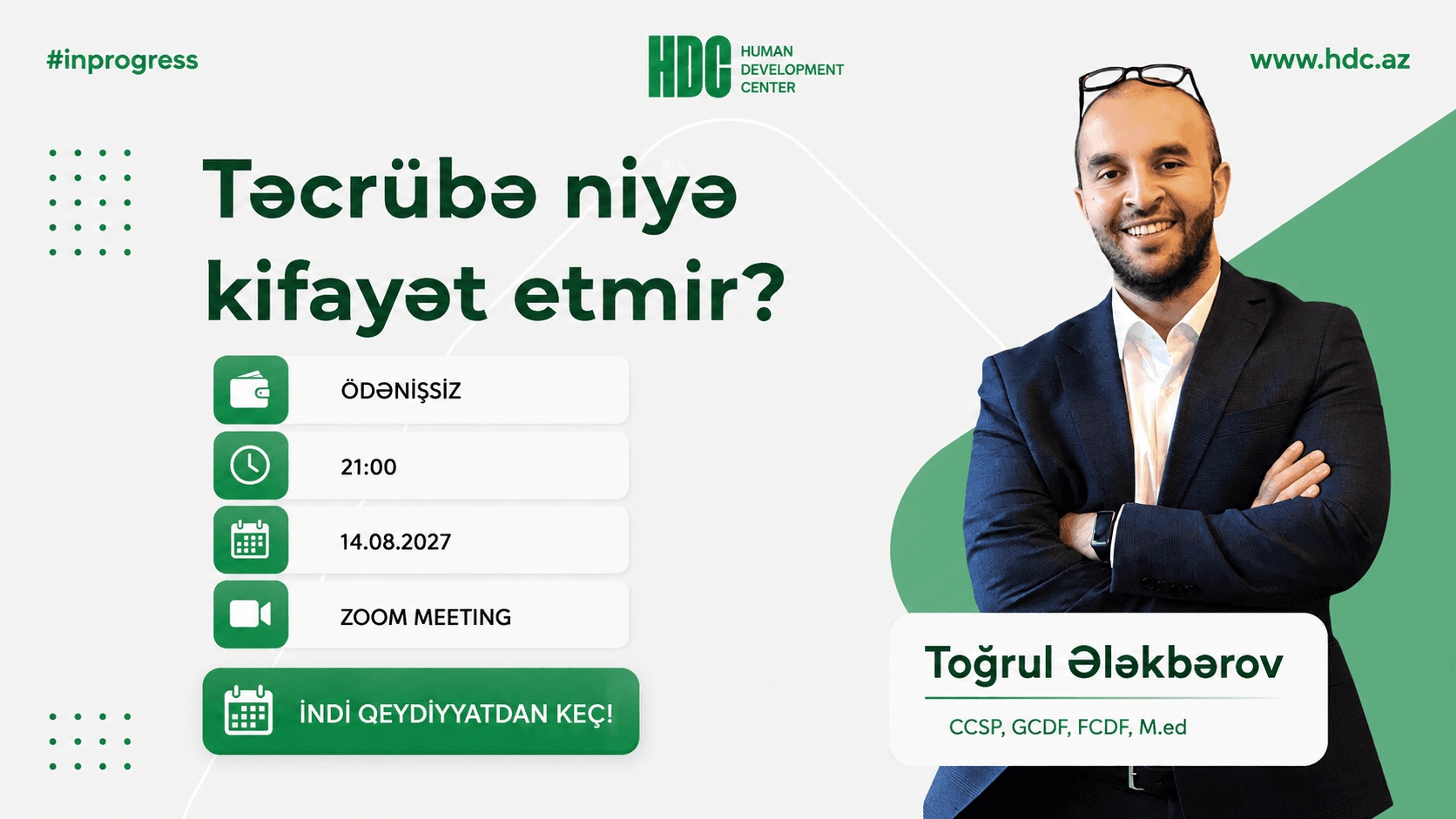 Təcrübə niyə kifayət etmir?