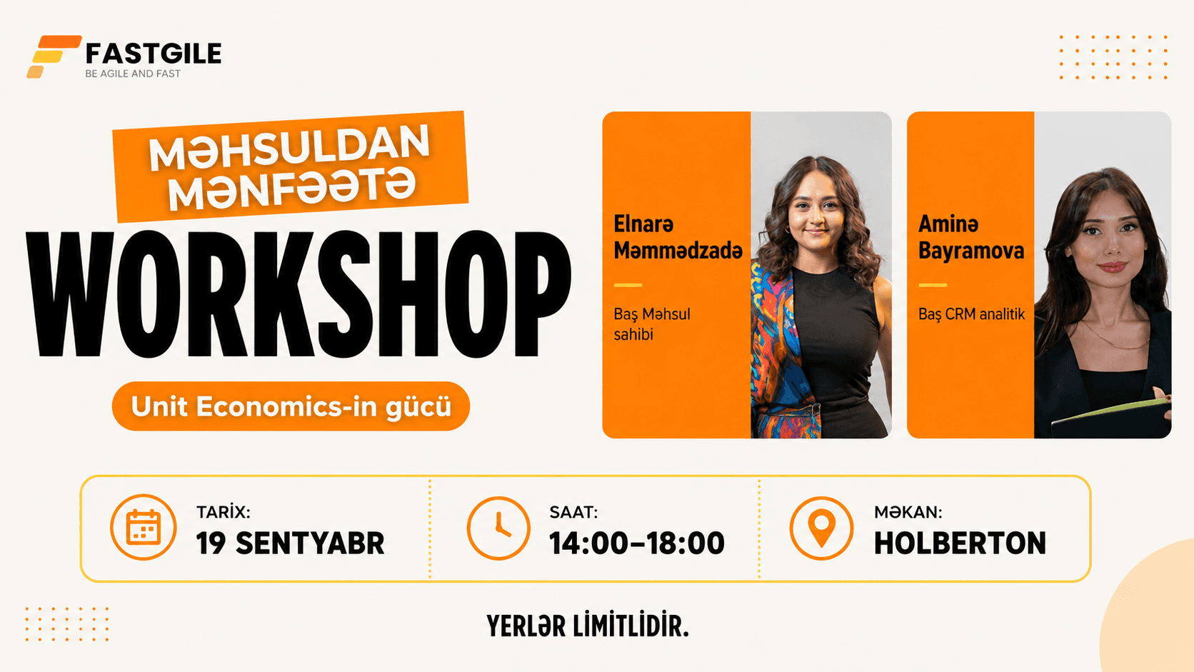 “Məhsuldan Mənfəətə” Workshop