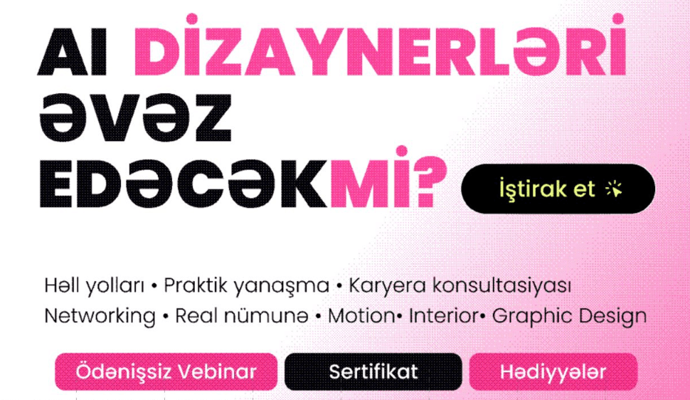 AI dizaynerləri əvəz edə biləcəkmi?